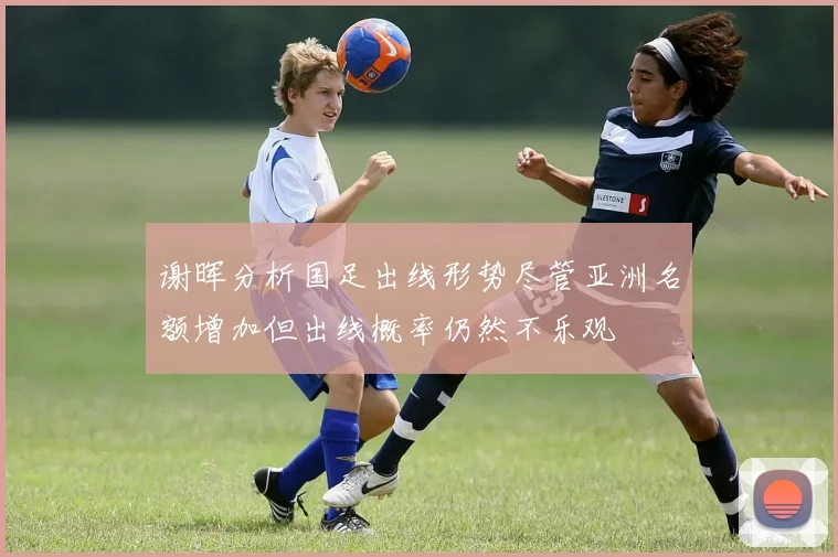 谢晖分析国足出线形势尽管亚洲名额增加但出线概率仍然不乐观
